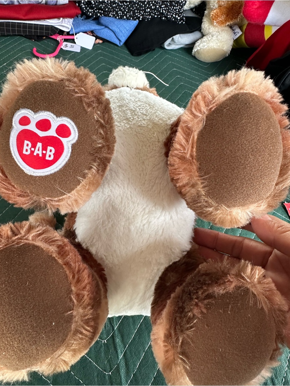 Build-A-Bear Cat Plush Brown White Stuffed Animal Soft Toy Cute Gift - Picture 6 of 6